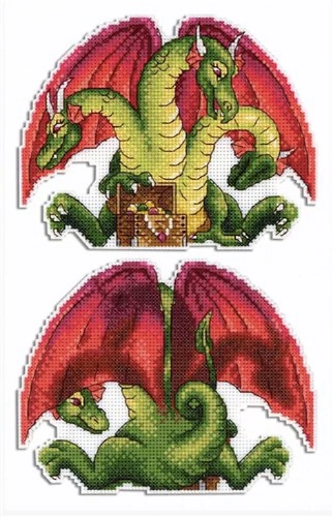 Dragon SR-405 Counted Plastic Canvas Counted Cross Stitch Kit