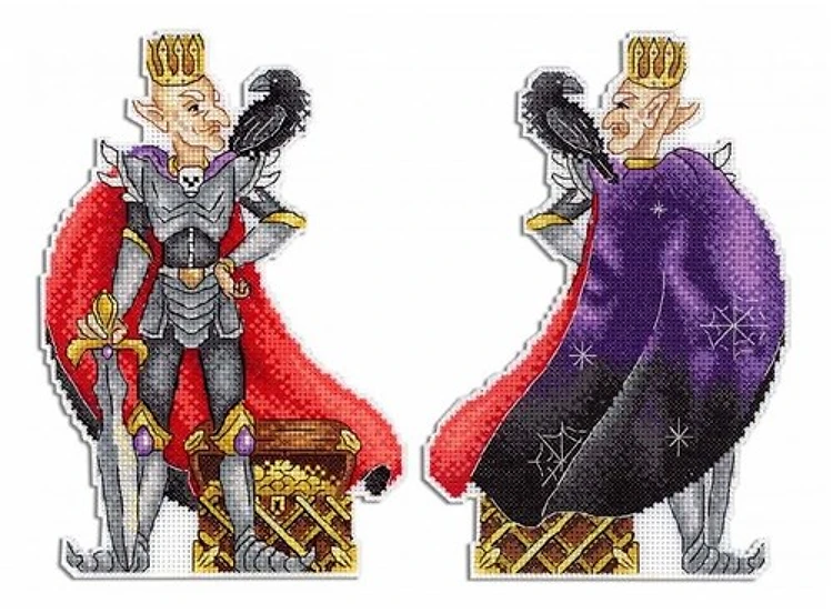 Knight SR-412 Plastic Canvas Counted Cross Stitch Kit