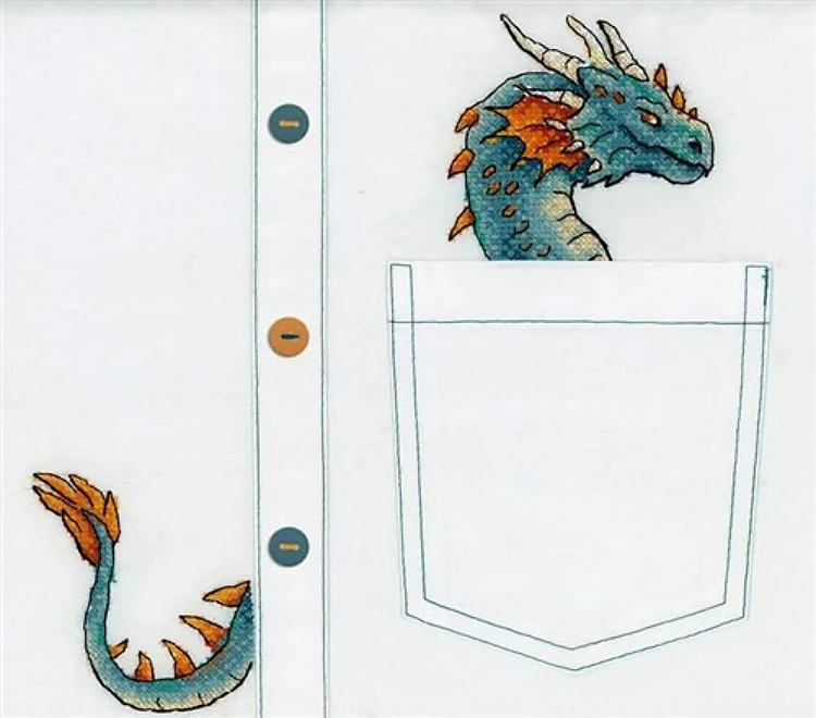 Dragon SV-252 Counted Cross-Stitch Kit