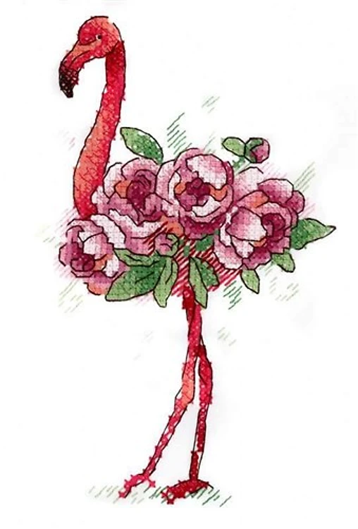 Flamingo SV-254 Counted Cross-Stitch Kit
