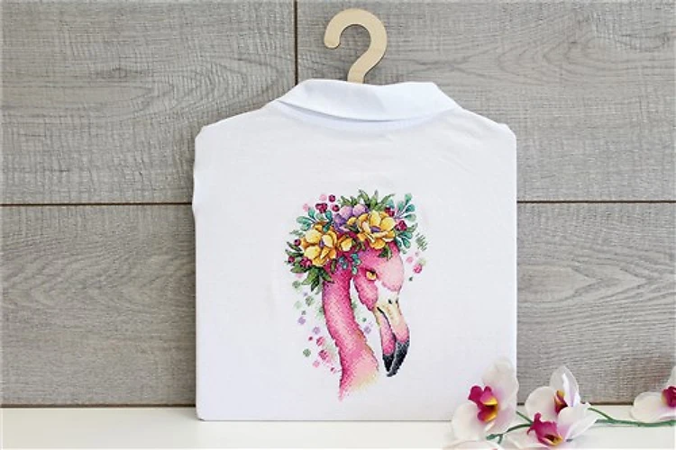 Summer Flamingo SV-547 Counted Cross Stitch Kit