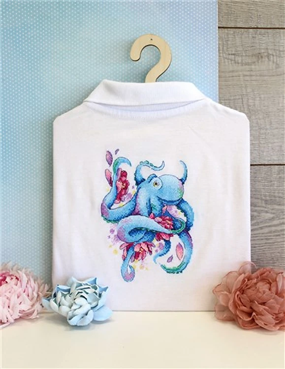 Octopus SV-548 Counted Cross Stitch Kit