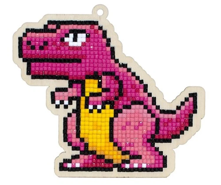 Tyrannosaur WWP292 Diamond Painting on Plywood Kit
