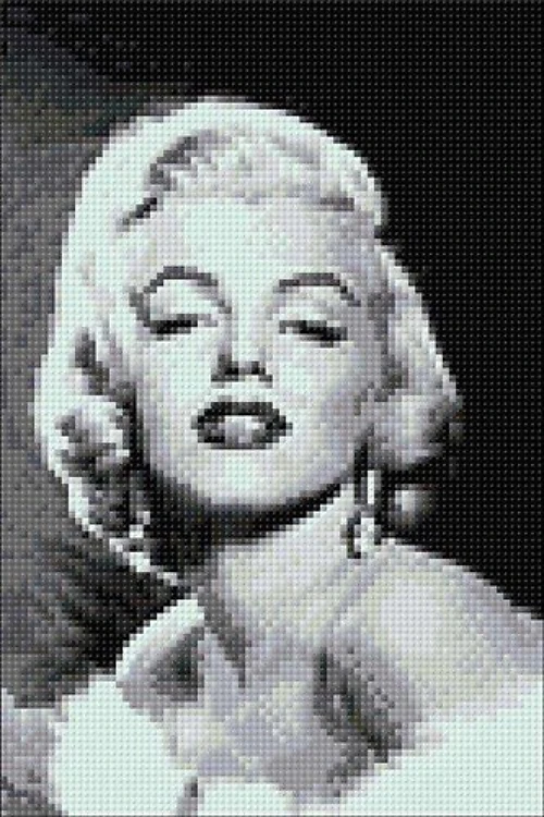 Marilyn Monroe WD135 7.9 x 11.8 inches
