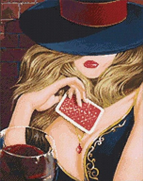 Mystery WD157 14.9 x 18.9 inches Wizardi Diamond Painting Kit