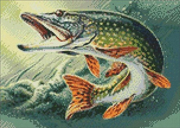 Pike WD225 14.9 x 10.6 inches Wizardi Diamond Painting Kit