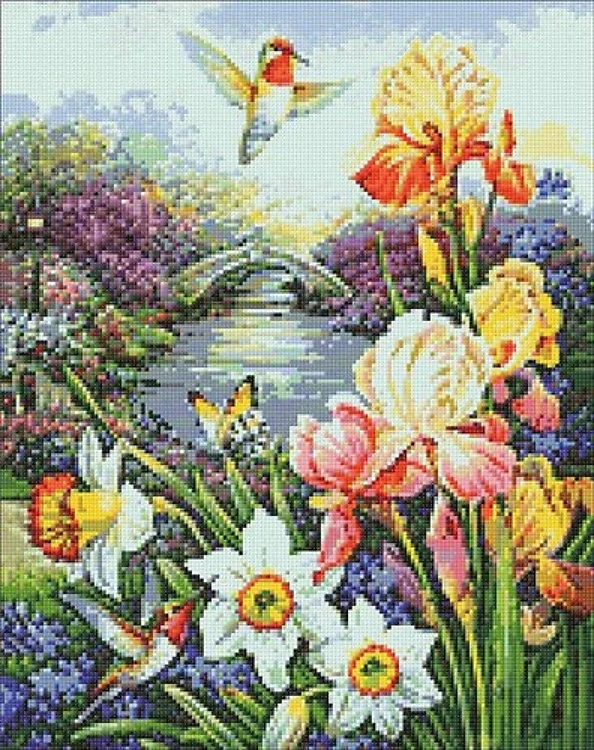 Hummingbird CS236 15.8 x 19.7 inches Crafting Spark Diamond Painting Kit