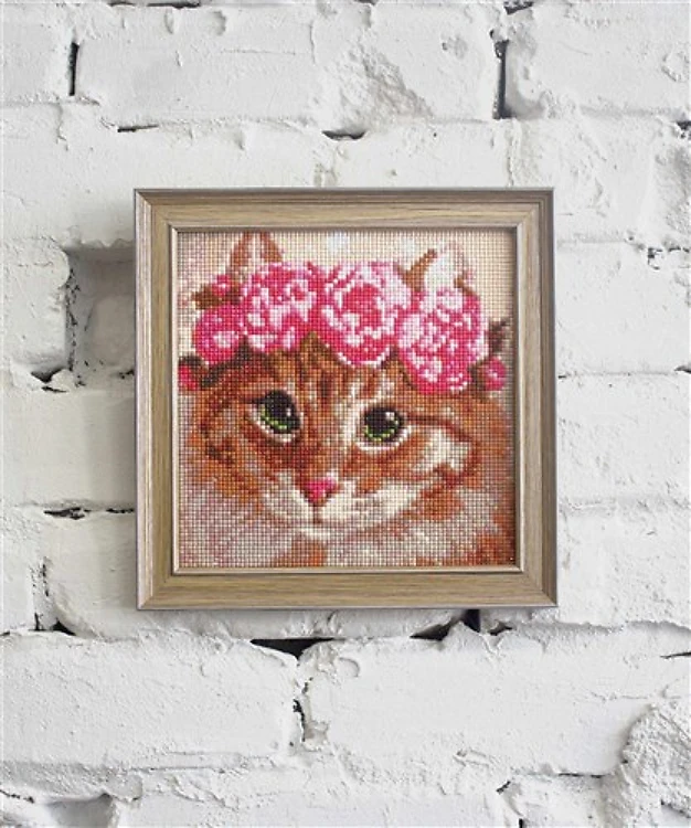 Bridesmaid WD270 7.9 x 7.9 inches Wizardi Diamond Painting Kit