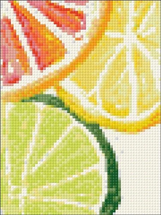 Citrus Fresh CS281 5.9 x 7.9 inches Crafting Spark Diamond Painting Kit