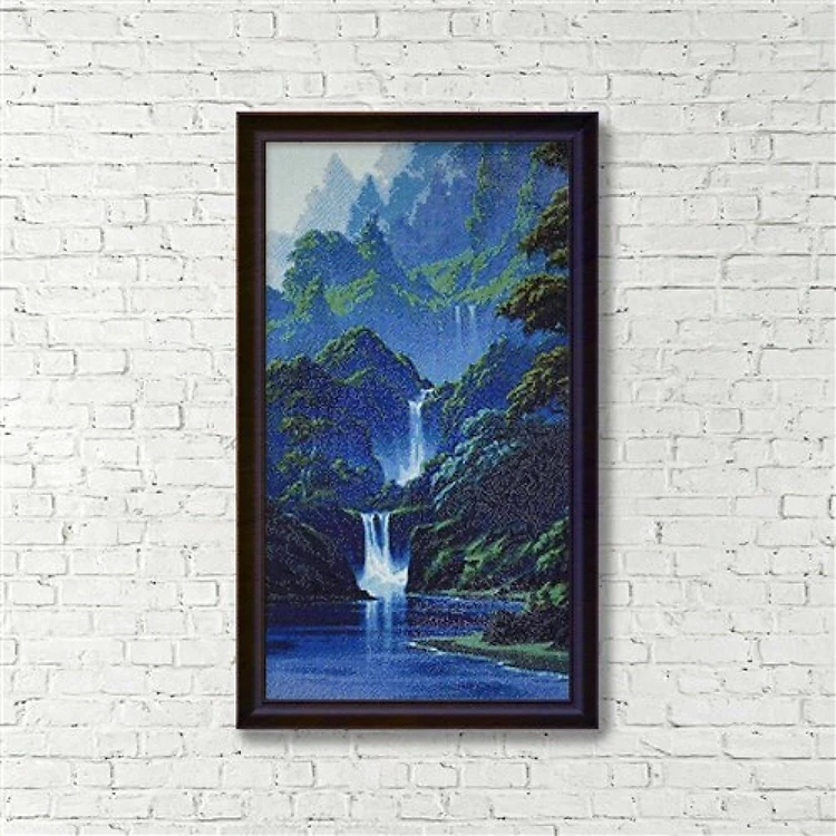 Mountain Waterfall WD314 15.7 x 27.6 inches