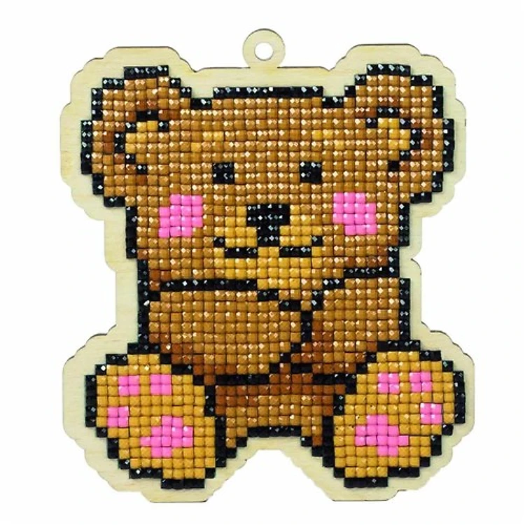 Teddy WWP126 Diamond Painting on Plywood Kit