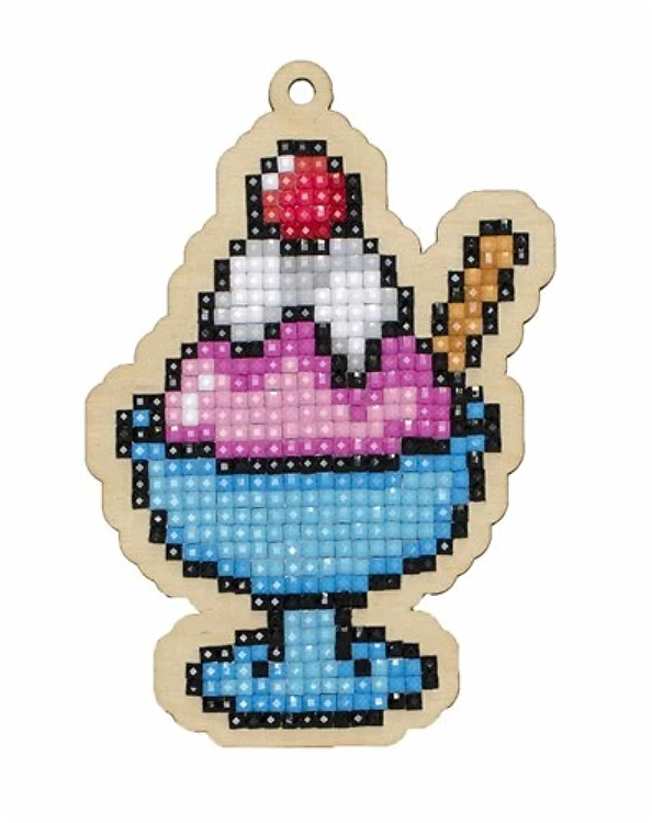 Ice Cream WWP169 Diamond Painting on Plywood Kit