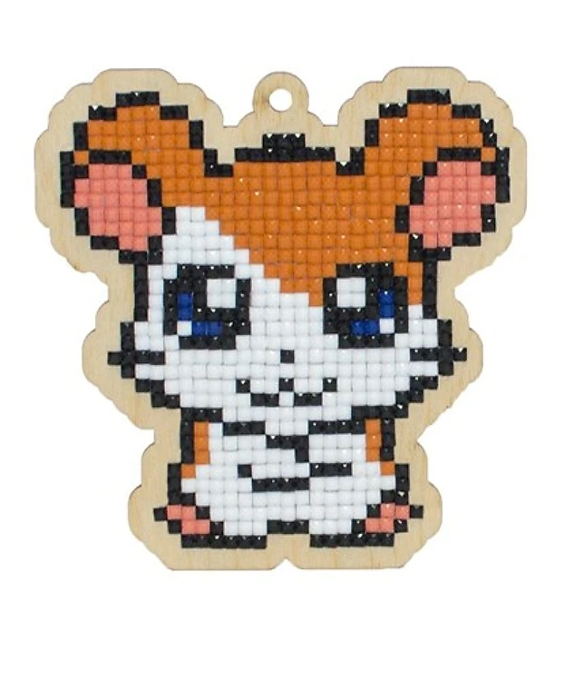 Hamster WWP263 Diamond Painting on Plywood Kit