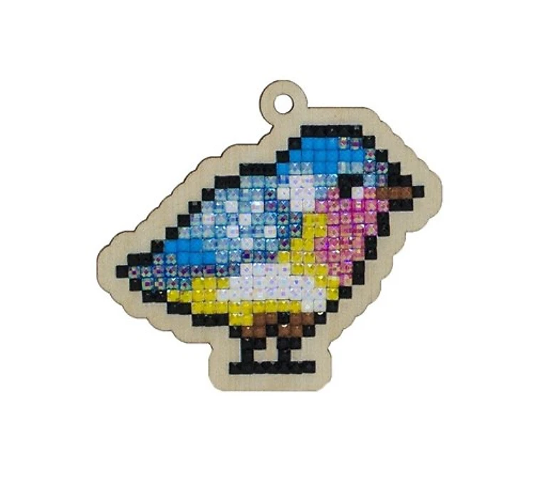 Baby Bird WWP306 Diamond Painting on Plywood Kit