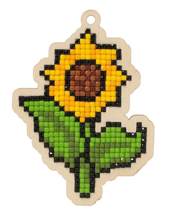 Sunflower WWP326 Diamond Painting on Plywood Kit