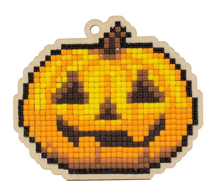 Jack-O'-Lantern WWP344 Diamond Painting on Plywood Kit