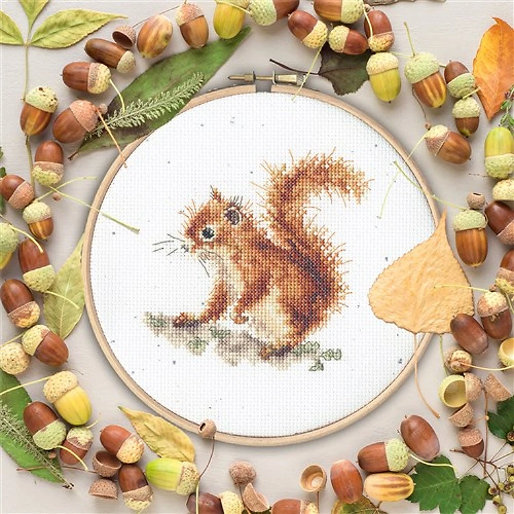Acorns XHD116 Counted Cross Stitch Kit