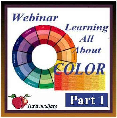 Intermediate Level - Learn All About Color Part 1 Intermediate Level - Learn All About Color Part 1